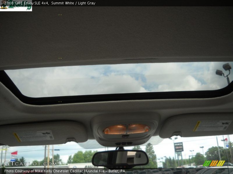 Summit White / Light Gray 2008 GMC Envoy SLE 4x4