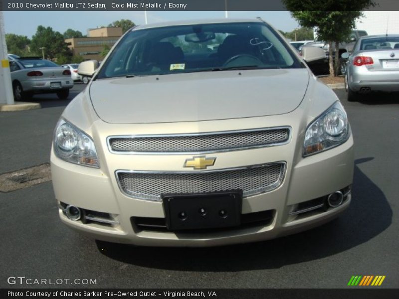 Gold Mist Metallic / Ebony 2010 Chevrolet Malibu LTZ Sedan