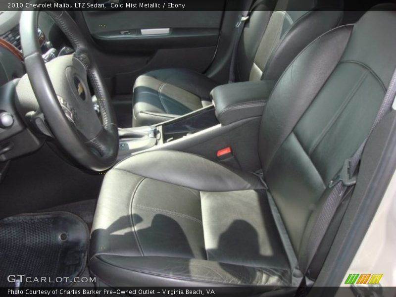 Gold Mist Metallic / Ebony 2010 Chevrolet Malibu LTZ Sedan