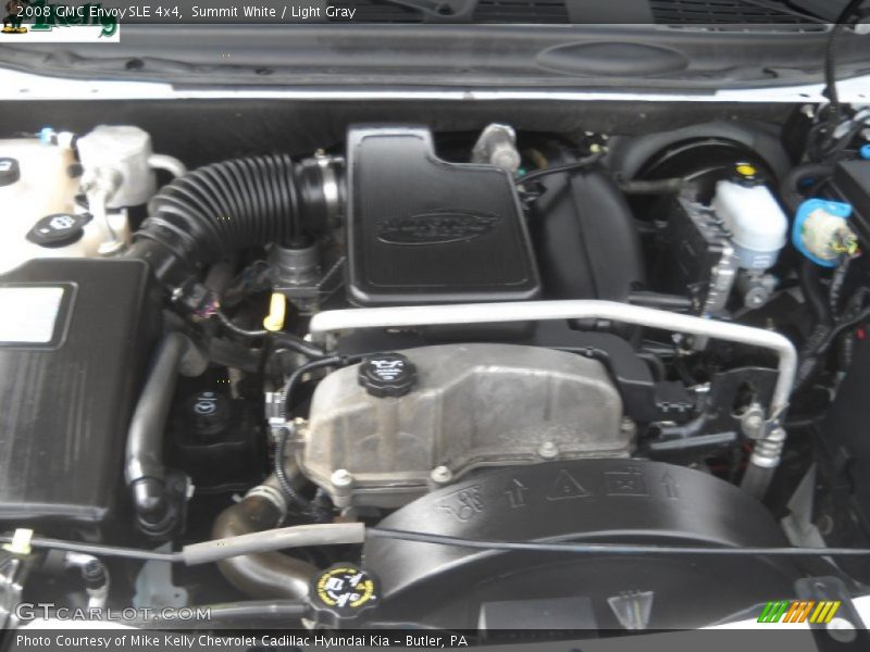Summit White / Light Gray 2008 GMC Envoy SLE 4x4