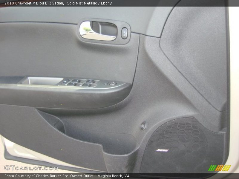Gold Mist Metallic / Ebony 2010 Chevrolet Malibu LTZ Sedan