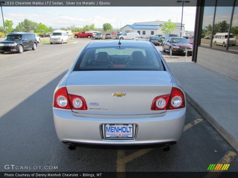 Silver Ice Metallic / Ebony 2010 Chevrolet Malibu LTZ Sedan