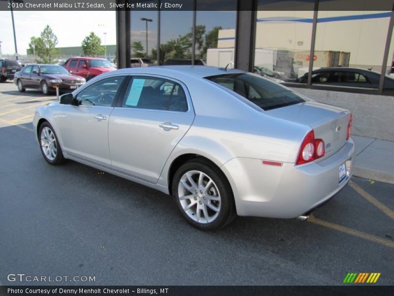 Silver Ice Metallic / Ebony 2010 Chevrolet Malibu LTZ Sedan