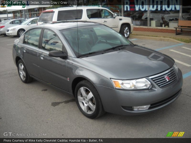 Storm Gray / Gray 2006 Saturn ION 3 Sedan