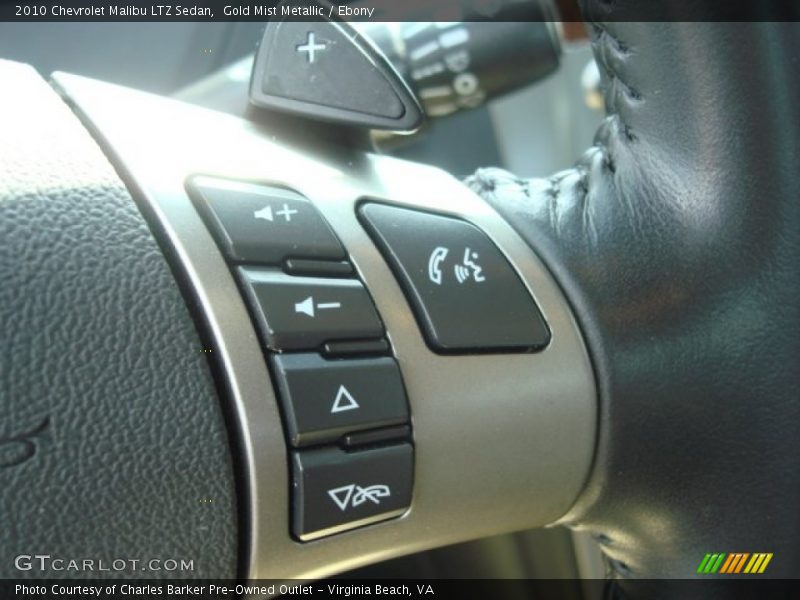 Gold Mist Metallic / Ebony 2010 Chevrolet Malibu LTZ Sedan