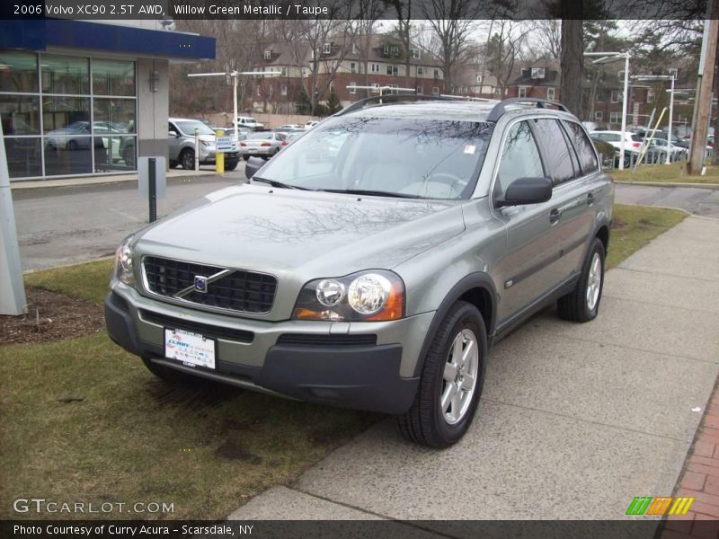 Willow Green Metallic / Taupe 2006 Volvo XC90 2.5T AWD