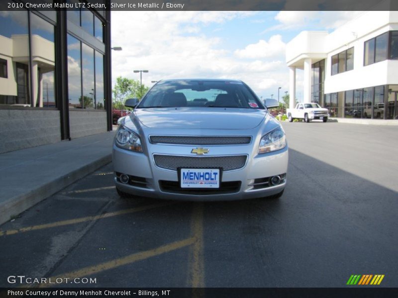 Silver Ice Metallic / Ebony 2010 Chevrolet Malibu LTZ Sedan