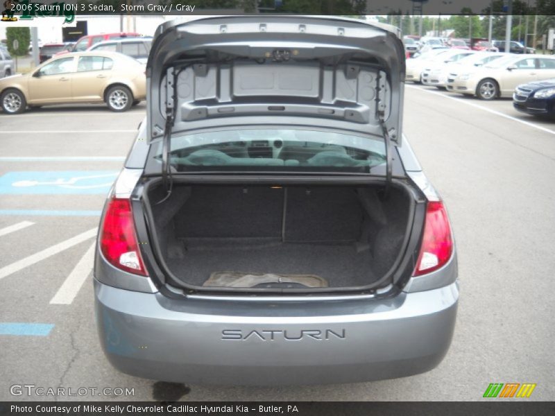 Storm Gray / Gray 2006 Saturn ION 3 Sedan