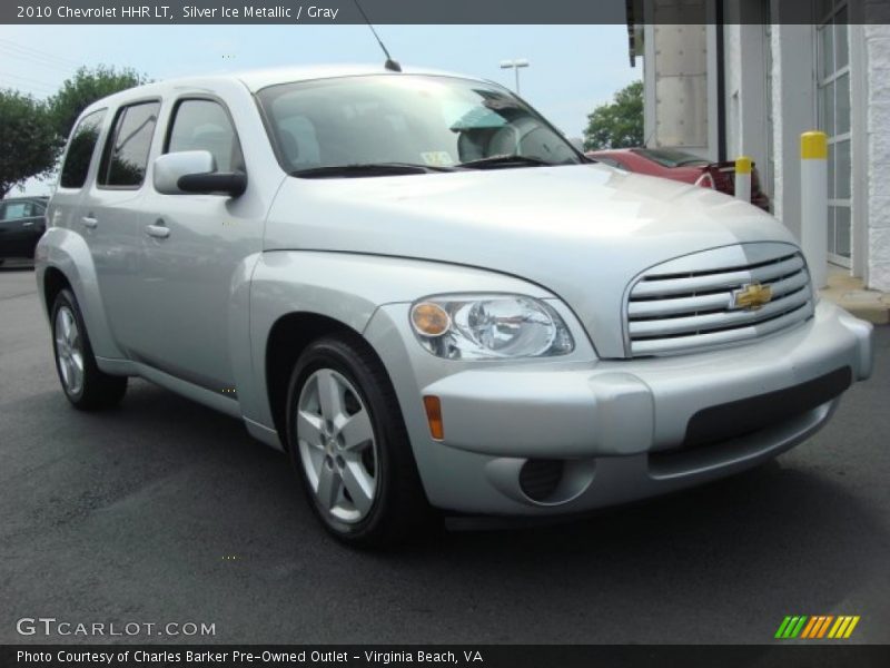 Silver Ice Metallic / Gray 2010 Chevrolet HHR LT