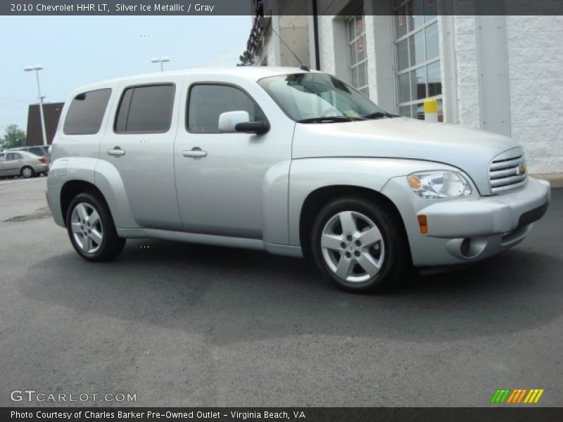 Silver Ice Metallic / Gray 2010 Chevrolet HHR LT