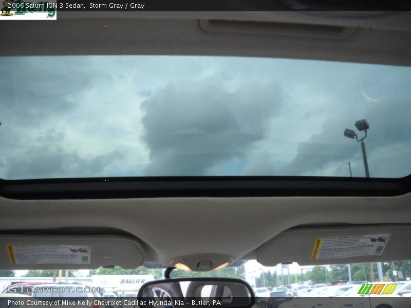 Storm Gray / Gray 2006 Saturn ION 3 Sedan