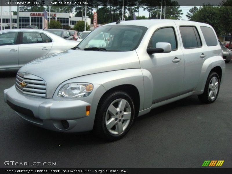 Silver Ice Metallic / Gray 2010 Chevrolet HHR LT