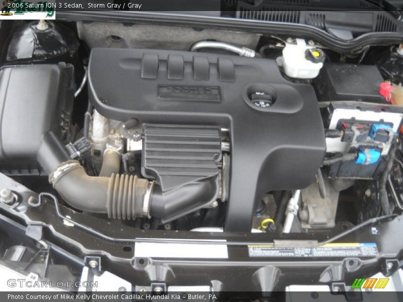 Storm Gray / Gray 2006 Saturn ION 3 Sedan