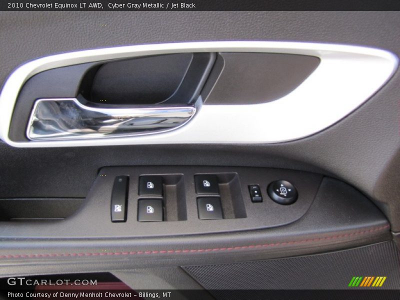 Controls of 2010 Equinox LT AWD