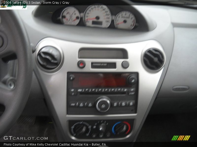 Storm Gray / Gray 2006 Saturn ION 3 Sedan