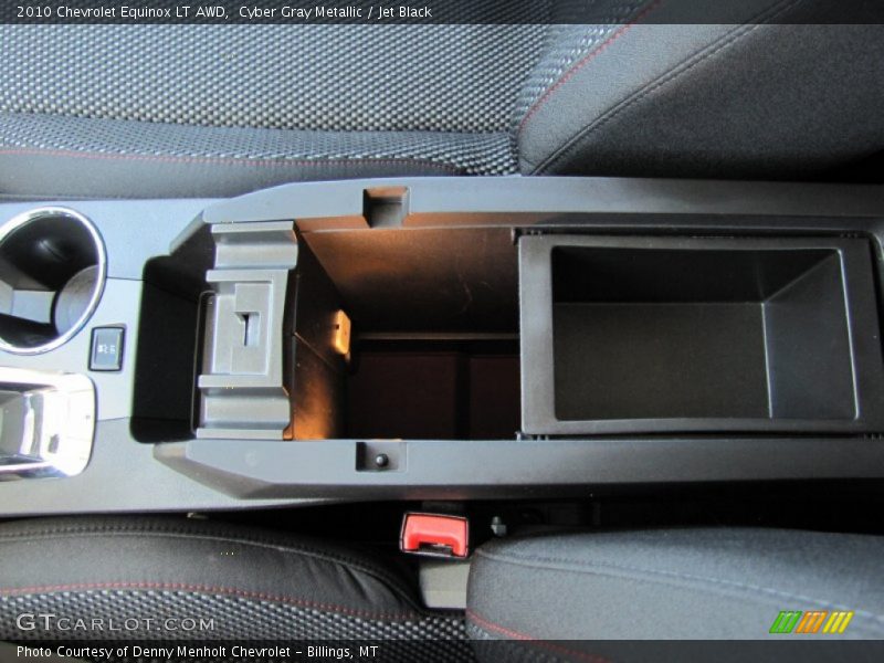 Cyber Gray Metallic / Jet Black 2010 Chevrolet Equinox LT AWD