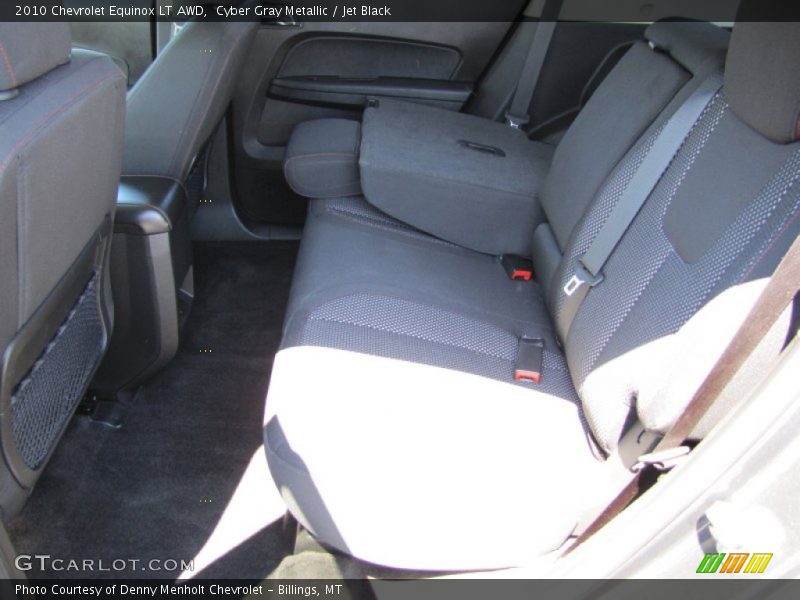 Cyber Gray Metallic / Jet Black 2010 Chevrolet Equinox LT AWD