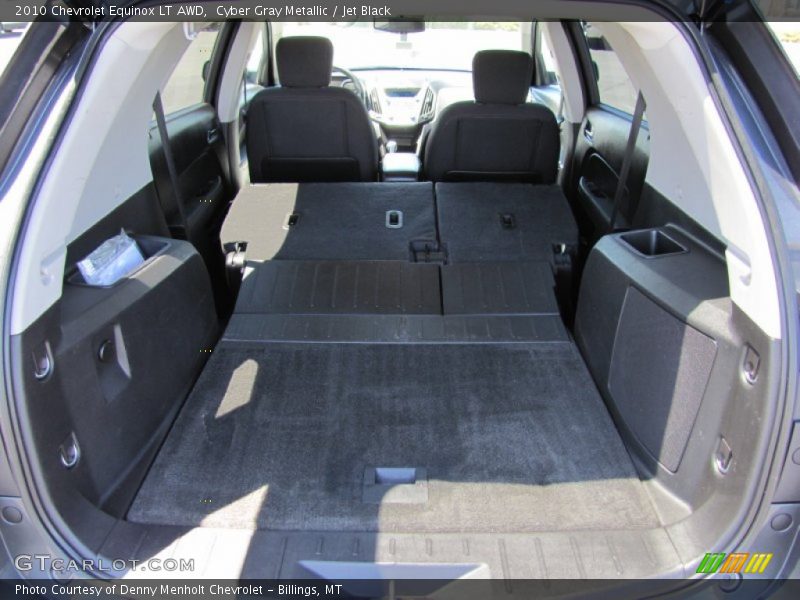 Cyber Gray Metallic / Jet Black 2010 Chevrolet Equinox LT AWD
