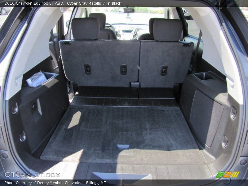 Cyber Gray Metallic / Jet Black 2010 Chevrolet Equinox LT AWD