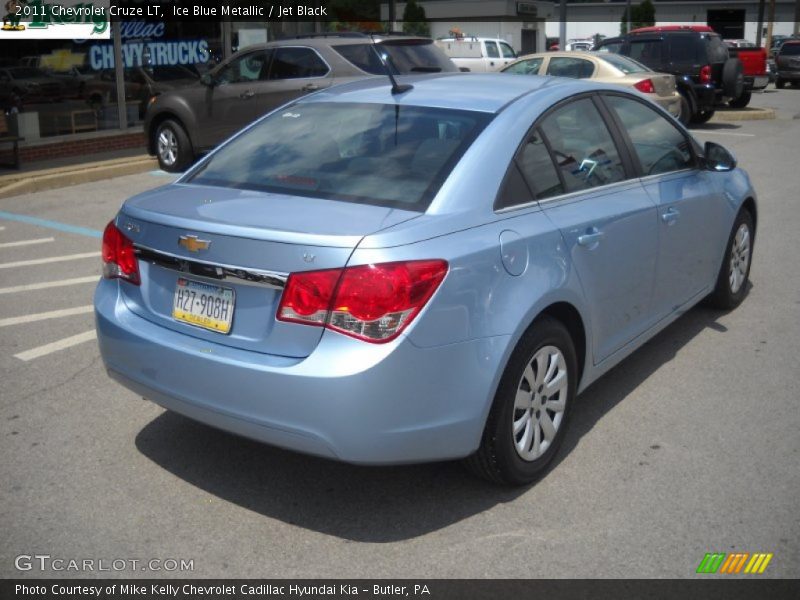 Ice Blue Metallic / Jet Black 2011 Chevrolet Cruze LT