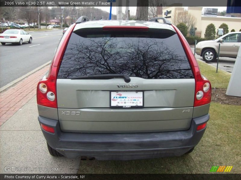 Willow Green Metallic / Taupe 2006 Volvo XC90 2.5T AWD