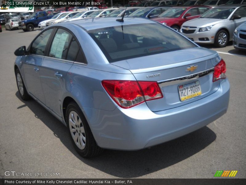 Ice Blue Metallic / Jet Black 2011 Chevrolet Cruze LT