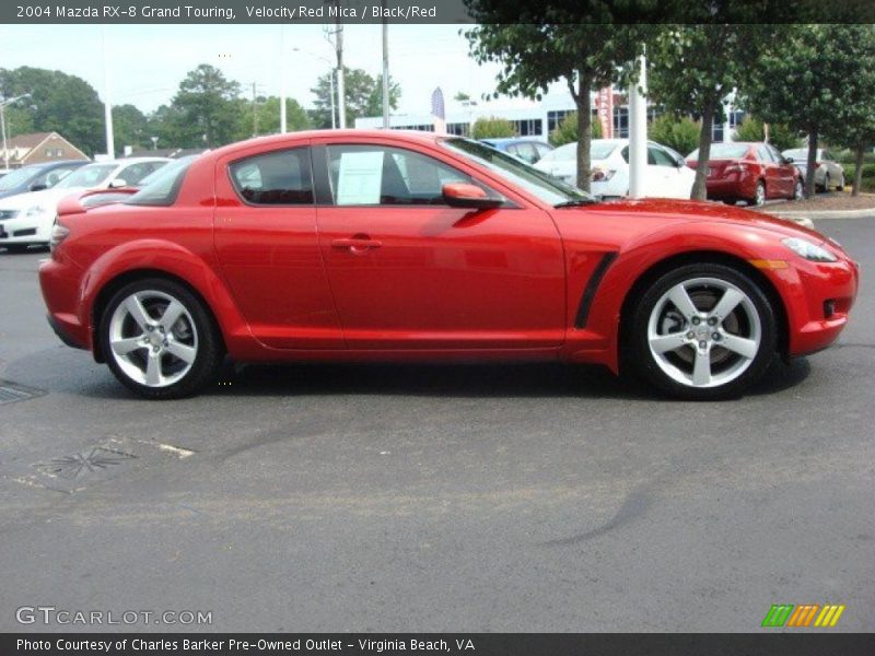 Velocity Red Mica / Black/Red 2004 Mazda RX-8 Grand Touring