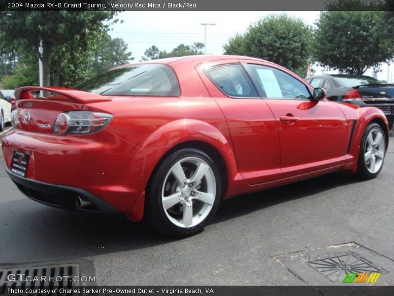 Velocity Red Mica / Black/Red 2004 Mazda RX-8 Grand Touring