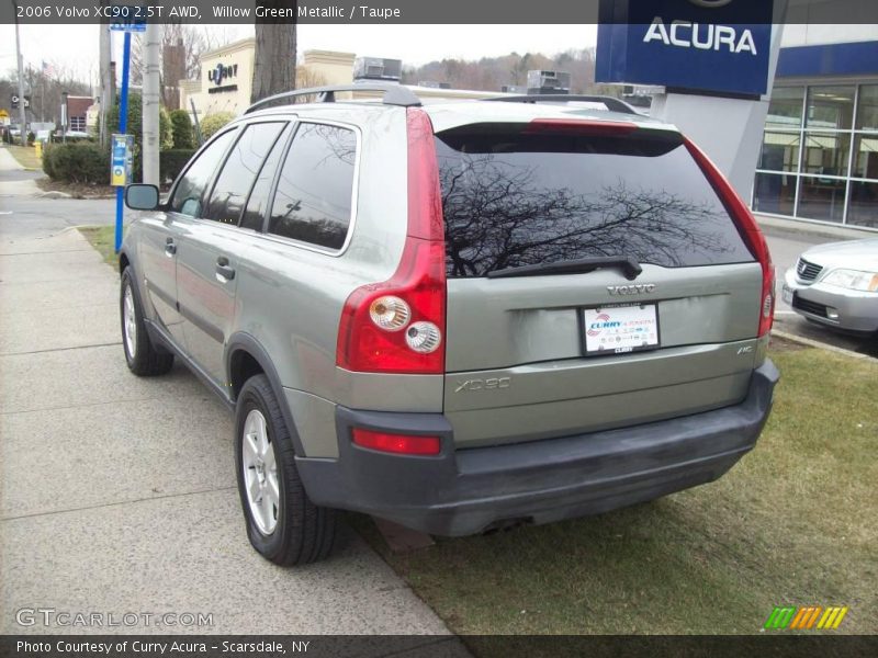 Willow Green Metallic / Taupe 2006 Volvo XC90 2.5T AWD