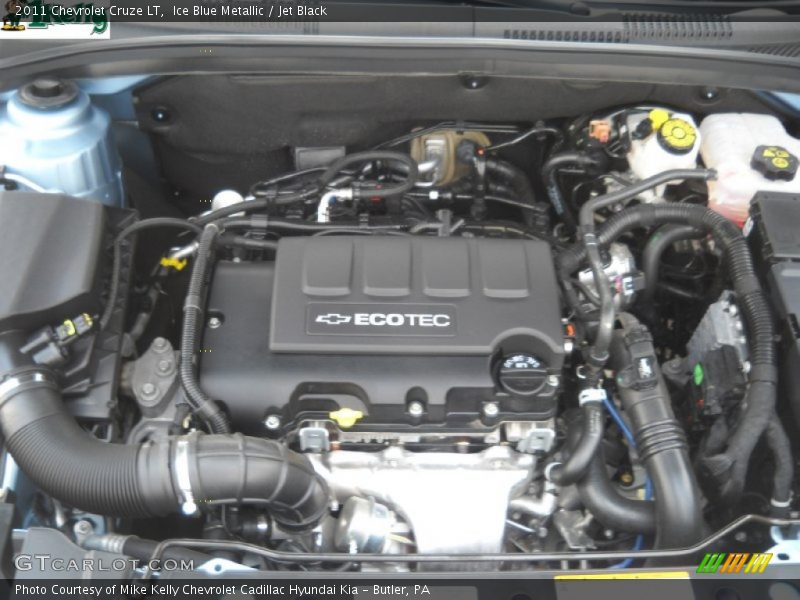 Ice Blue Metallic / Jet Black 2011 Chevrolet Cruze LT