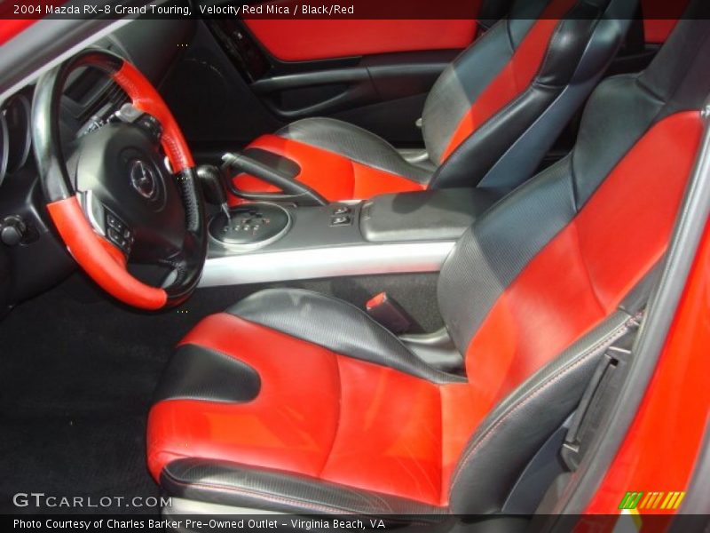 Velocity Red Mica / Black/Red 2004 Mazda RX-8 Grand Touring