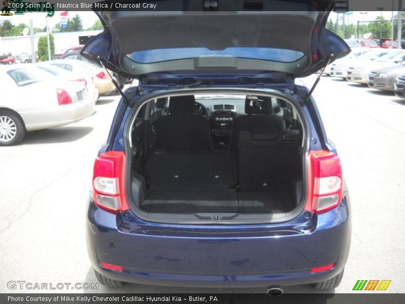 Nautica Blue Mica / Charcoal Gray 2009 Scion xD