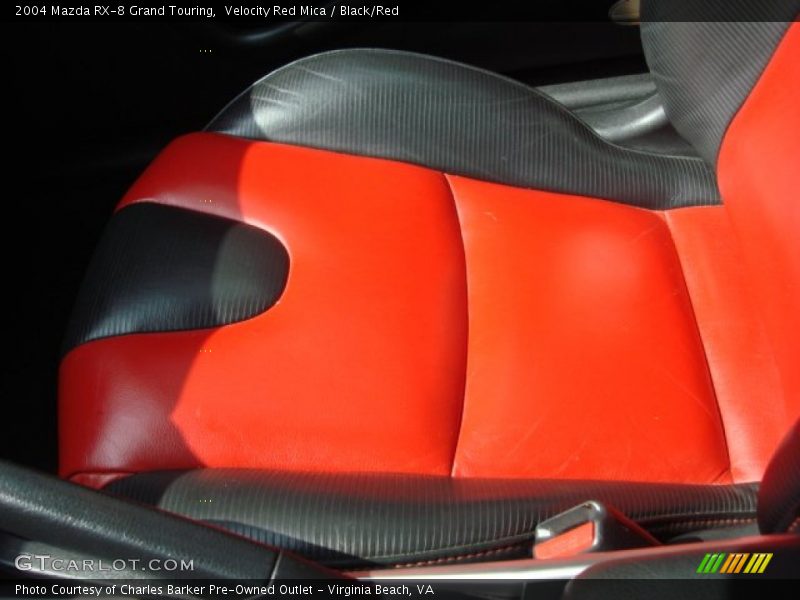 Velocity Red Mica / Black/Red 2004 Mazda RX-8 Grand Touring