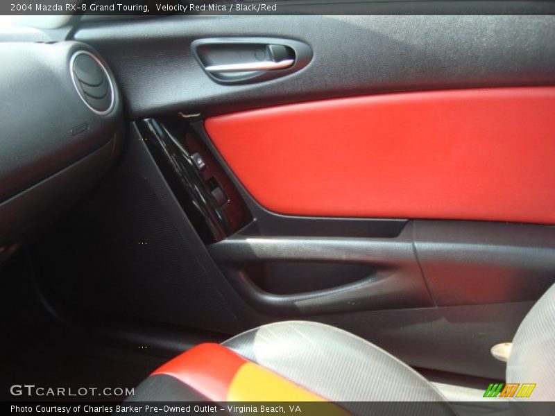 Velocity Red Mica / Black/Red 2004 Mazda RX-8 Grand Touring