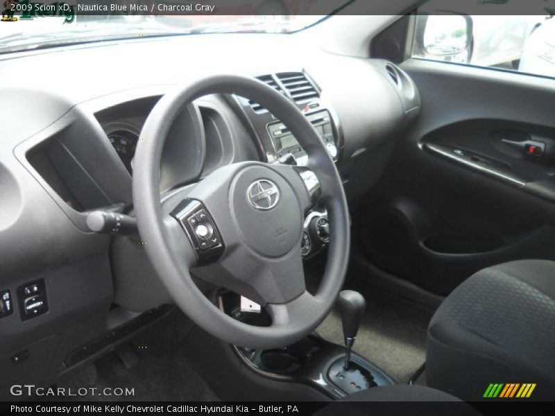 Nautica Blue Mica / Charcoal Gray 2009 Scion xD