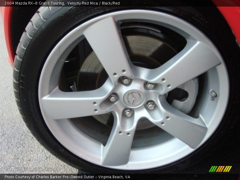 Velocity Red Mica / Black/Red 2004 Mazda RX-8 Grand Touring
