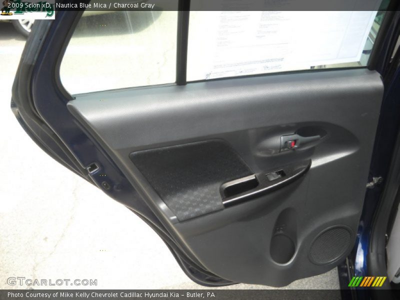Nautica Blue Mica / Charcoal Gray 2009 Scion xD