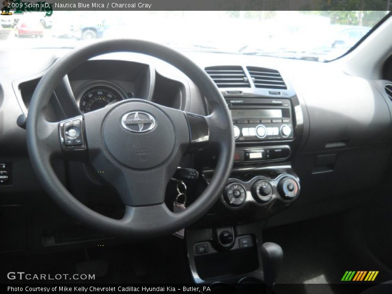 Nautica Blue Mica / Charcoal Gray 2009 Scion xD