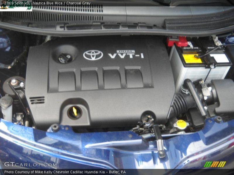 Nautica Blue Mica / Charcoal Gray 2009 Scion xD