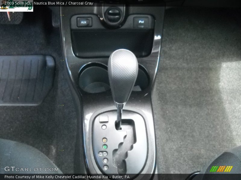 Nautica Blue Mica / Charcoal Gray 2009 Scion xD