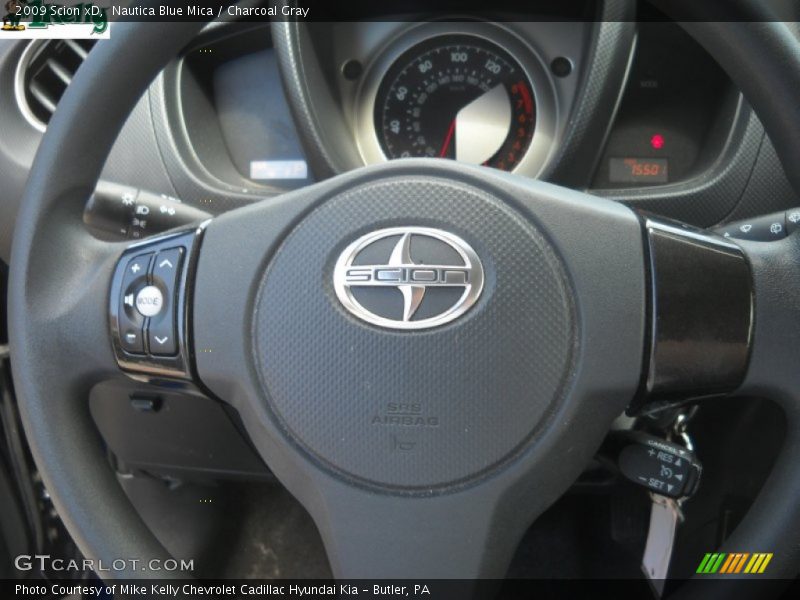 Nautica Blue Mica / Charcoal Gray 2009 Scion xD