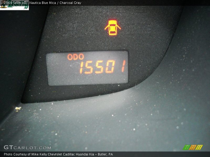 Nautica Blue Mica / Charcoal Gray 2009 Scion xD