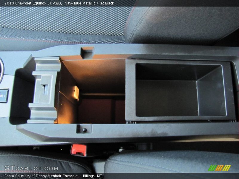 Navy Blue Metallic / Jet Black 2010 Chevrolet Equinox LT AWD