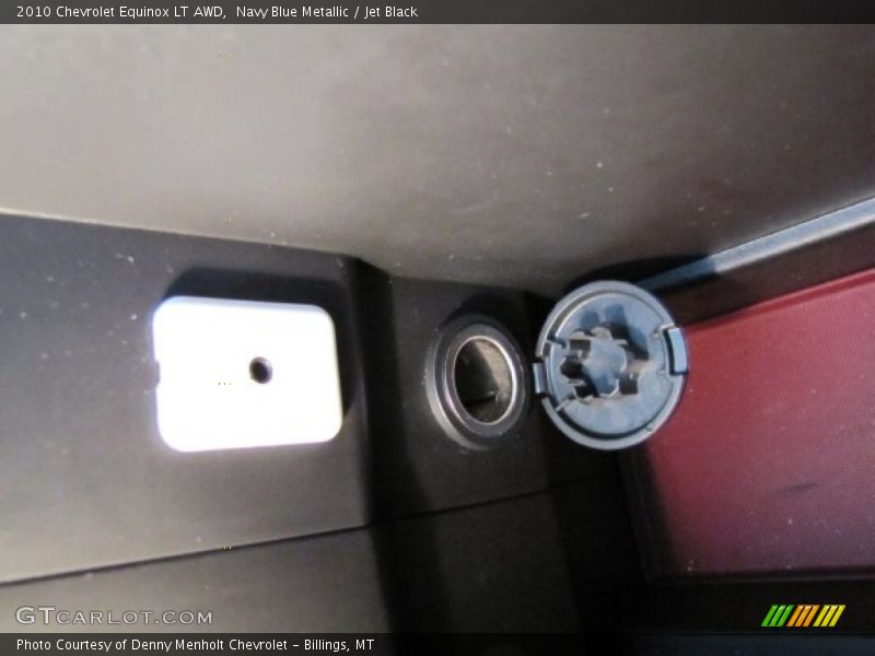 Navy Blue Metallic / Jet Black 2010 Chevrolet Equinox LT AWD