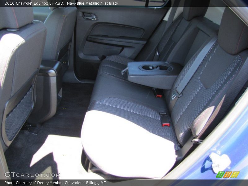 Navy Blue Metallic / Jet Black 2010 Chevrolet Equinox LT AWD