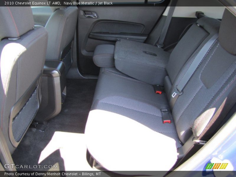 Navy Blue Metallic / Jet Black 2010 Chevrolet Equinox LT AWD