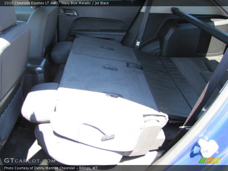 Navy Blue Metallic / Jet Black 2010 Chevrolet Equinox LT AWD