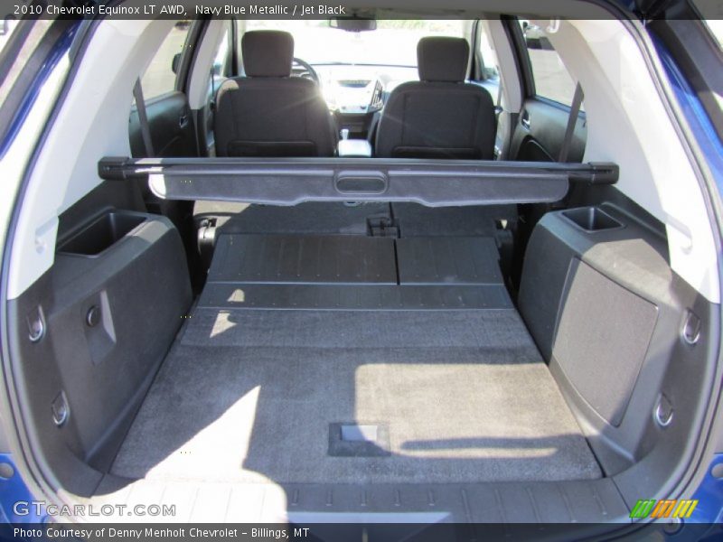 Navy Blue Metallic / Jet Black 2010 Chevrolet Equinox LT AWD