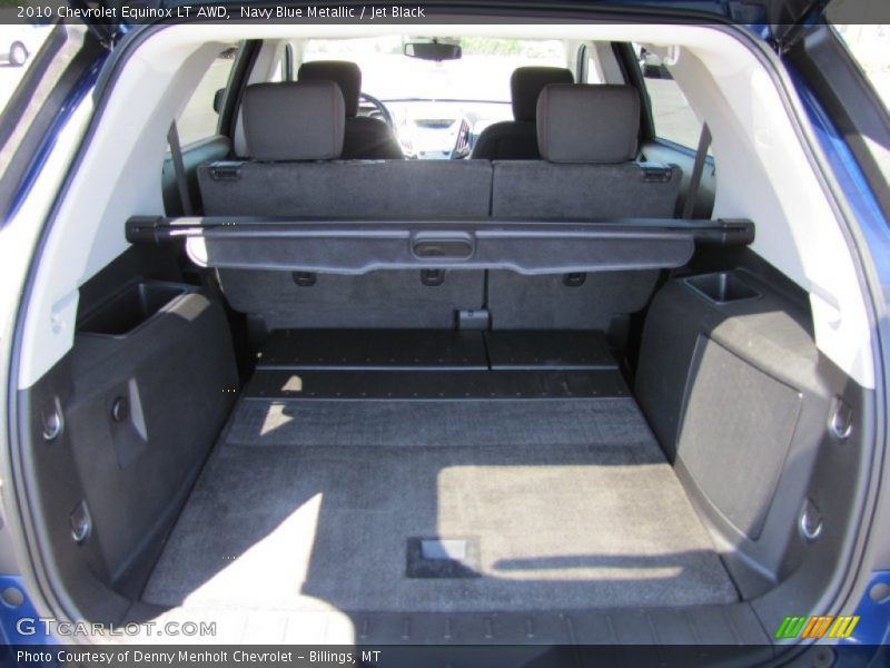 Navy Blue Metallic / Jet Black 2010 Chevrolet Equinox LT AWD