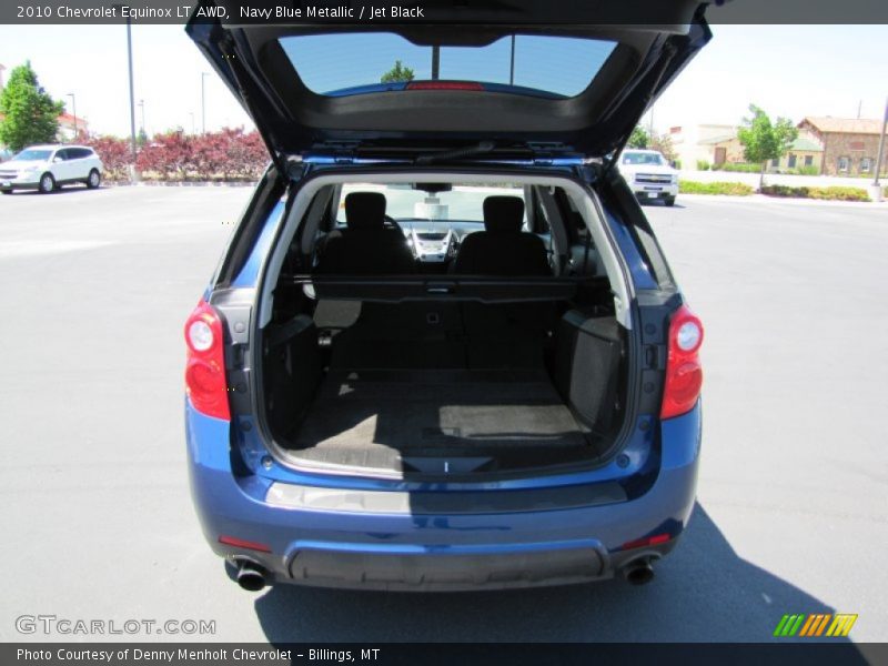 Navy Blue Metallic / Jet Black 2010 Chevrolet Equinox LT AWD